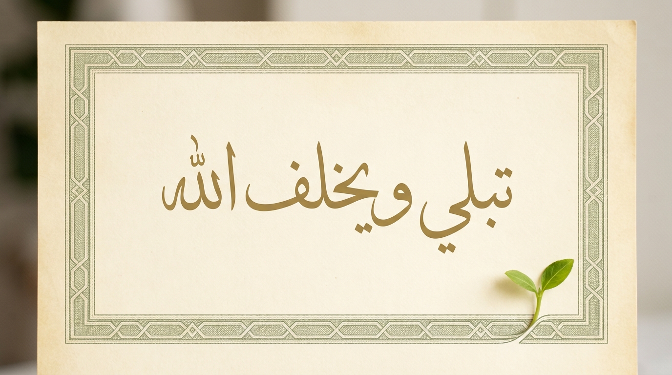 الدعاء لمن لبس ثوباً جديداً - Image 1